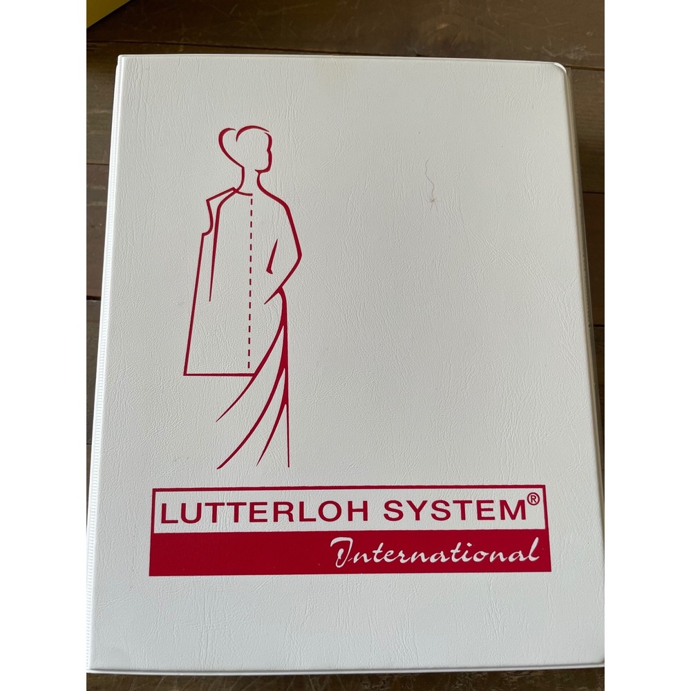 Lutterloh System International The Golden Rule Pattern Making Kit Binder NIB